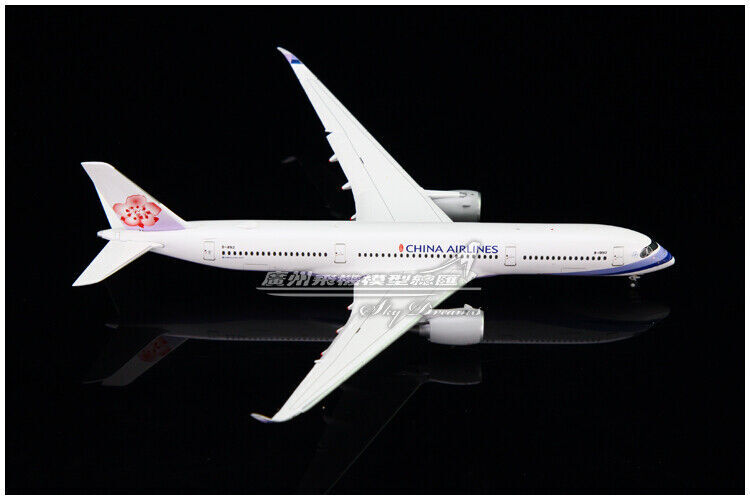 1:400 JC Wings CHINA AIRLINES AIRBUS A350-900 Airplane Flap Down Diecast Model