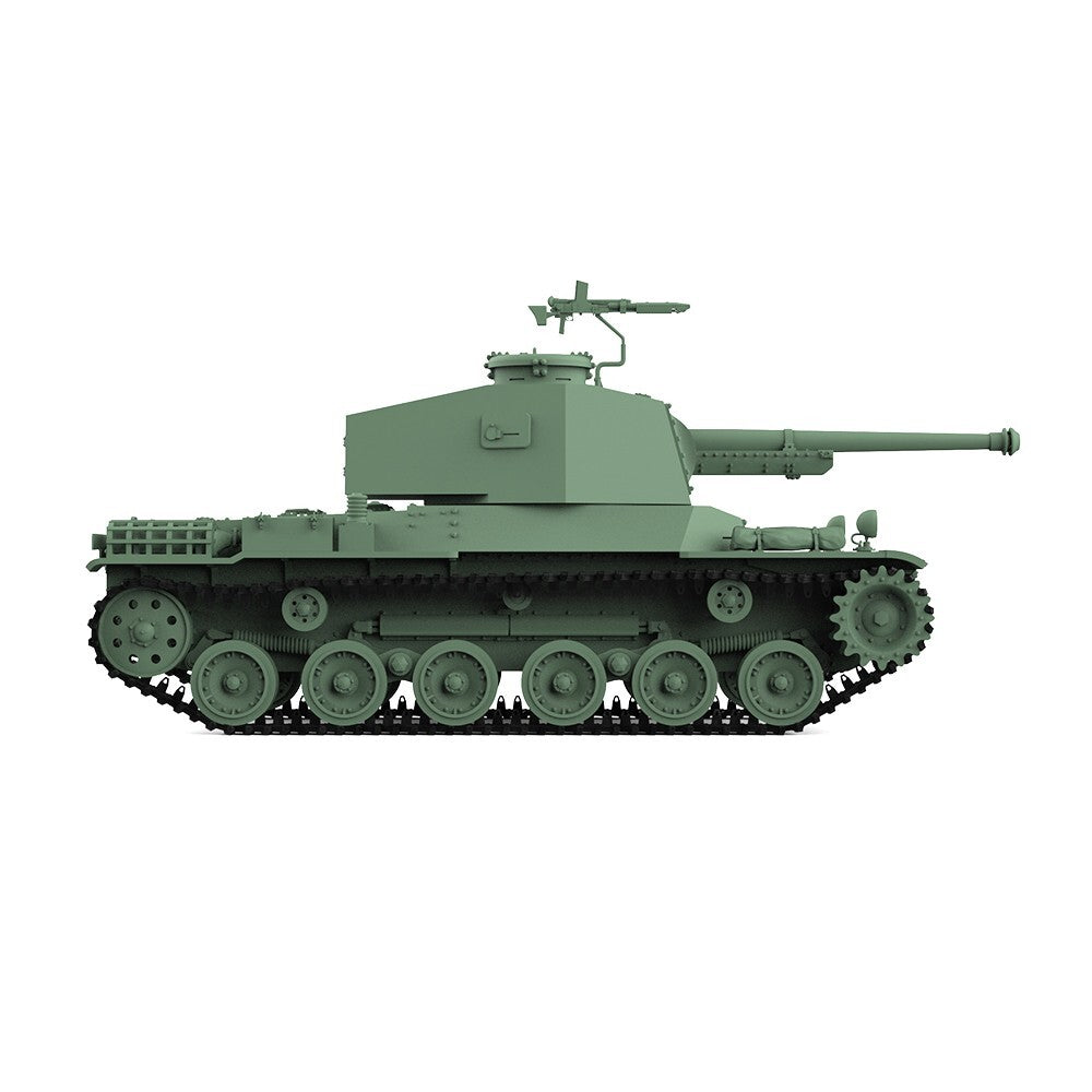 SSMODEL SS72825 1/72 25mm Military Model Kit Japan Type 3 "Chi-Nu" Medium Tank