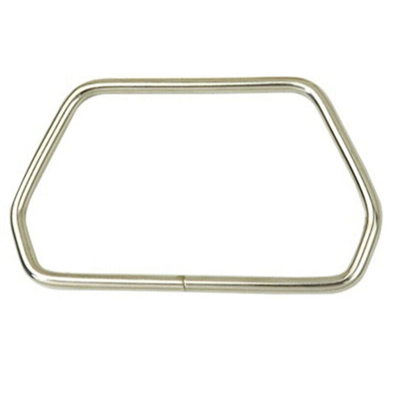 Hexagonal Trapezoid Metal Handle For Handbags Luggage Hardware DIY Bag Accessory