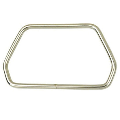Hexagonal Trapezoid Metal Handle For Handbags Luggage Hardware DIY Bag Accessory