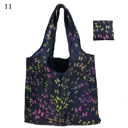 New Reusable Foldable Ladies Shopping Bag Eco Tote Handbag Fold Away Bag