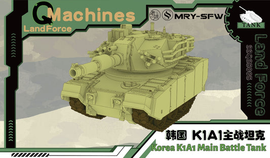 SSMODEL 005 1/35 Q-Version Model Kit Korea K1A1 Main Battle Tank