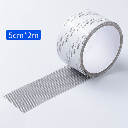 Window Screen Repair Tape Self-adhesive Mosquito Net Tears Holes Patch Tape Seal