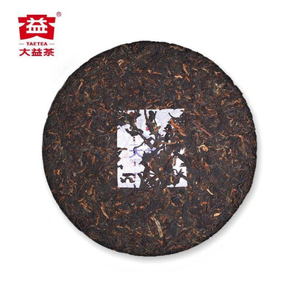 357g TAETEA Ripe Puerh Chinese Tea Batch 2101 Menghai Dayi "Pu Zhi Wei" Shu Puer