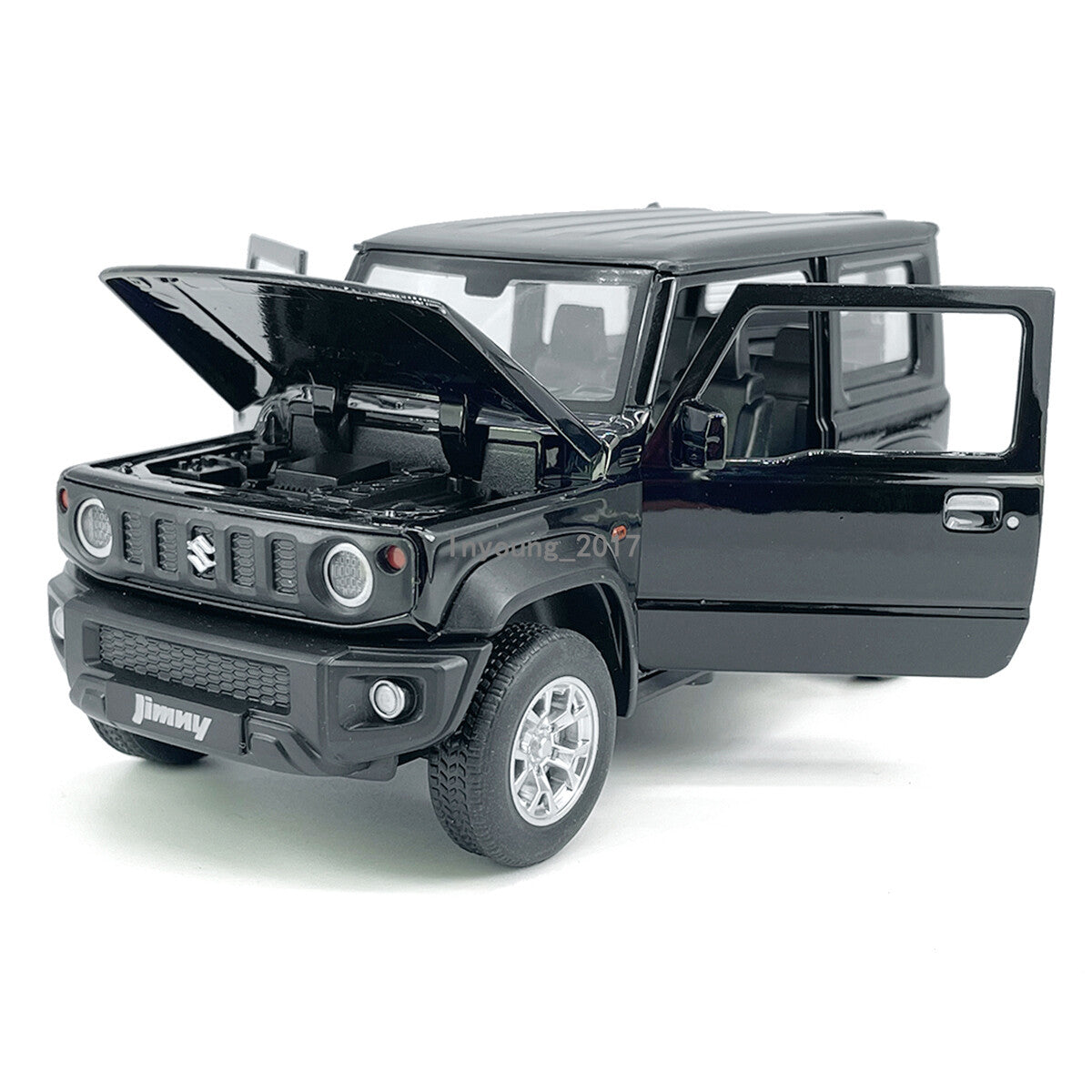 1/24 Suzuki Jimny Model Car Diecast Toy Cars Boys Toys for Kids Gifts Black