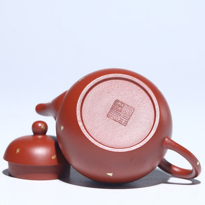 Authentic Yixing Zisha Zhu Clay Tea Pot Marked Small Kungfu Pot Chinese Teapots