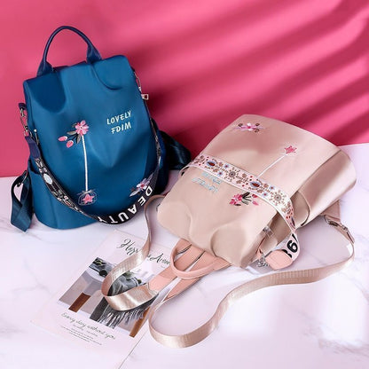 Waterproof Oxford Women Backpack Fashion Women Backpacks Bag Polyester Softback