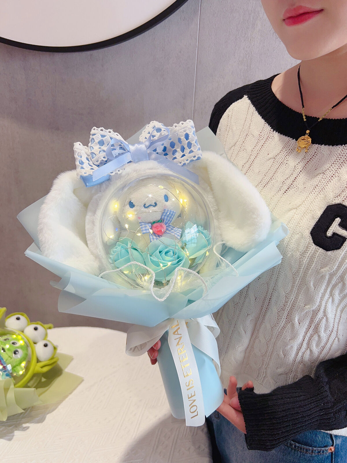 Sanrio Cinnamoroll Cartoon Plush Doll Bouquet Birthday Valentine's Day Gift