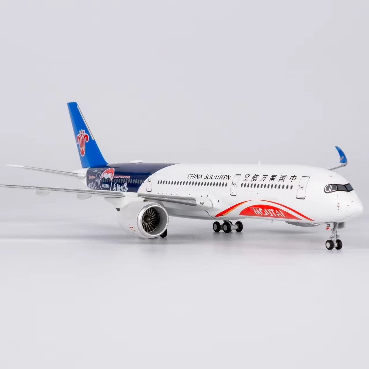 1:400 NGmodels China Southern Airbus A350-900 Passenger Diecast Airplane Model