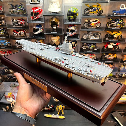 1:1000 China Fujian Aircraft Carrier Model Alloy Aircraft Carrier Model