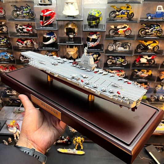 1:1000 China Fujian Aircraft Carrier Model Alloy Aircraft Carrier Model