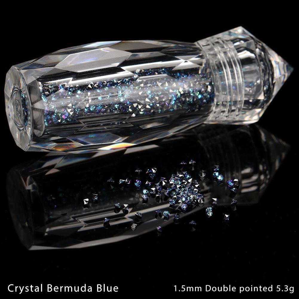 Nail Art Glitter Micro Crystal Pixie 3D Tiny Beads DIY Manicure Rhinestone Decor