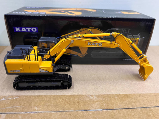 1:50 KATO HD820-7 Excavator Construction Machine Equipment Diecast Model