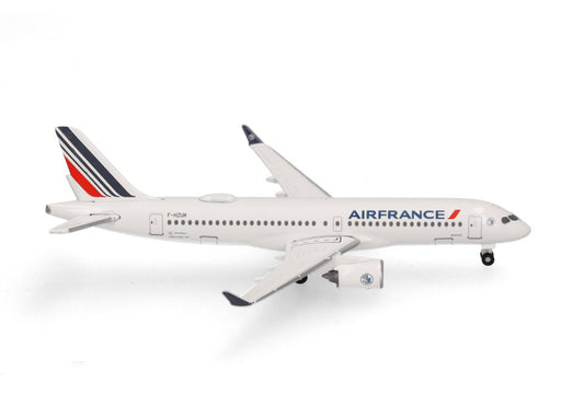1:500 Herpa AIR FRANCE Airbus A220-300 Passenger Airplane Diecast Aircraft Model