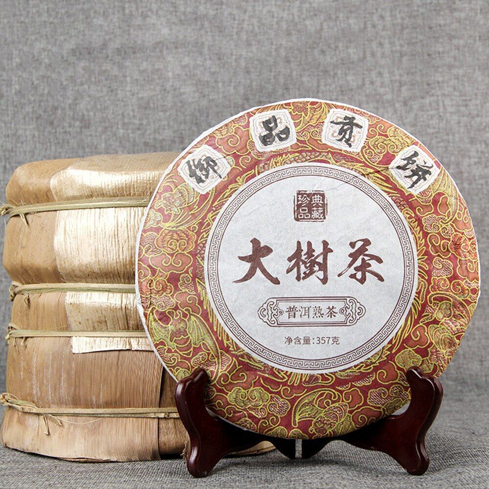 2019 Yunnan Royal Tribute Ripe Puer Tea Rhythm of Spring Shu Puerh Tea 357g
