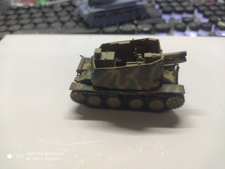 1/72 3D Printed German Cricket Tank Finished Product