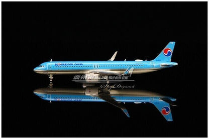 1:400 JC Wings KOREAN AIR AIRBUS A321neo Passenger Plane Diecast Aircraft Model