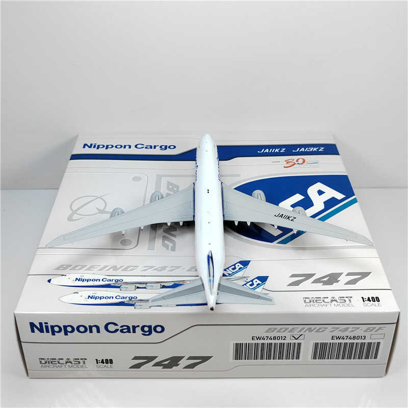 1:400 JC Wings Nippon Cargo BOEING B747-8 Passenger Airplane Diecast Model