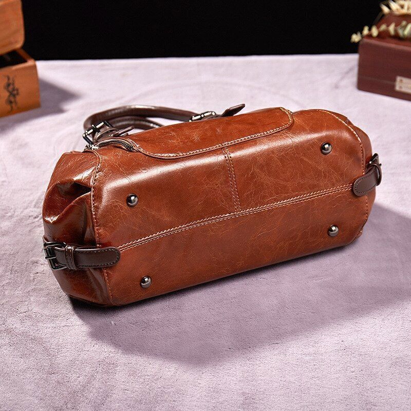 Shoulder Bag Messenger Luxury Handbag Leather Crossbody Polyester Baguette Shape