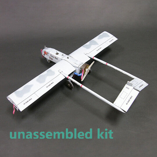 1/12 DIY RQ-7 Shadow UAV Paper Plane Aircraft Unassembled Model Christmas Gift B