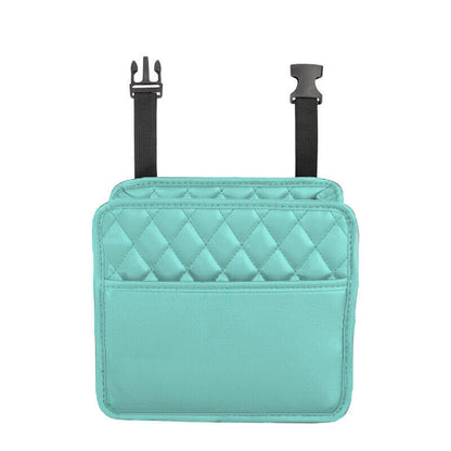 Car Backseat Organizer PU Leather Auto Interior Storage Bag Hanging Seat Back