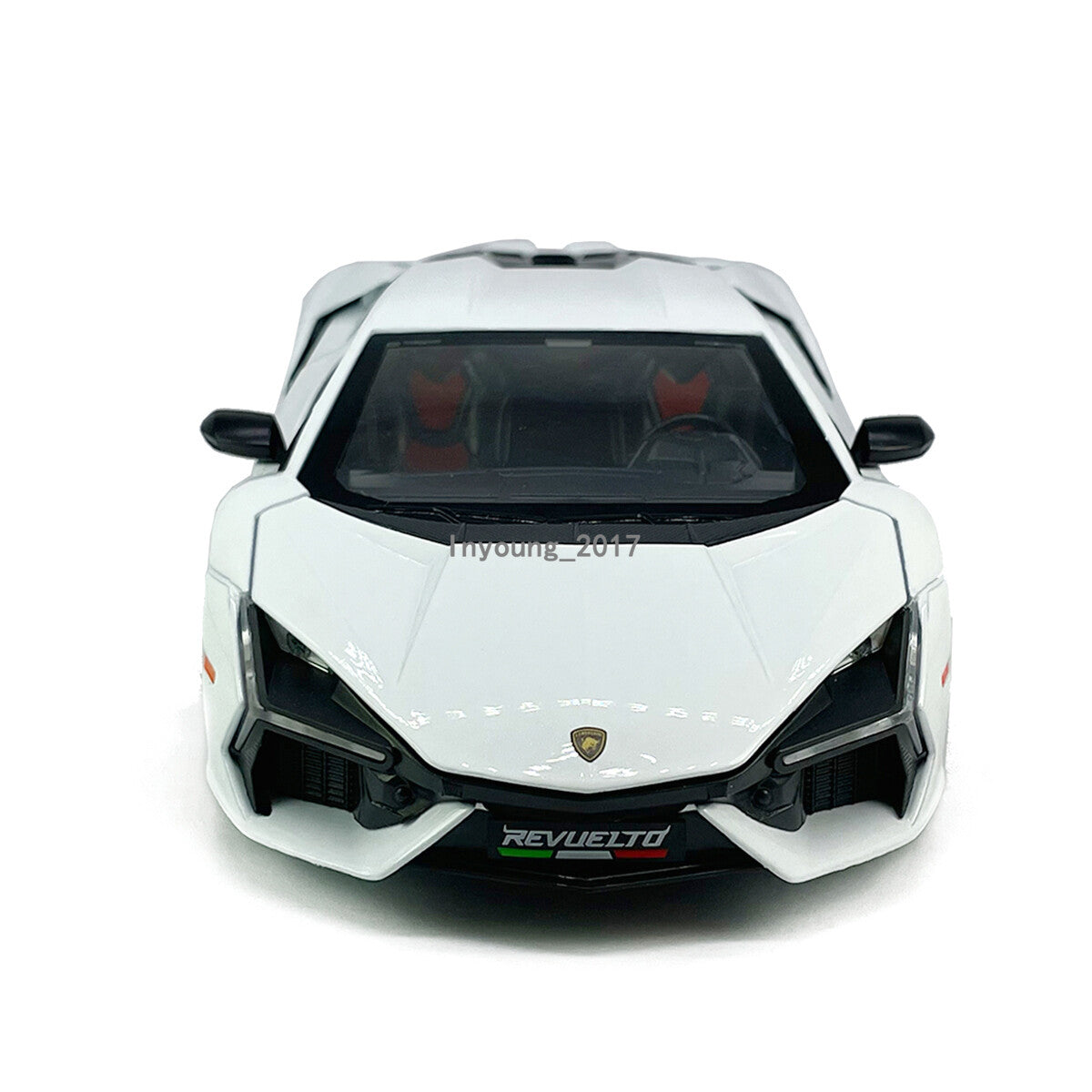 1/24 Lamborghini Revuelto Model Car Diecast Toy Cars Boys Toys Kids Gifts White