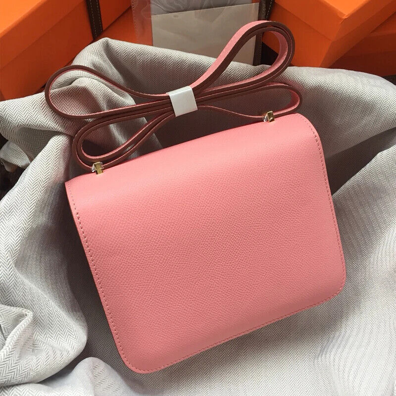 Genuine Leather Bag Women's Top Shoulder Bag Crossbody Square Bag