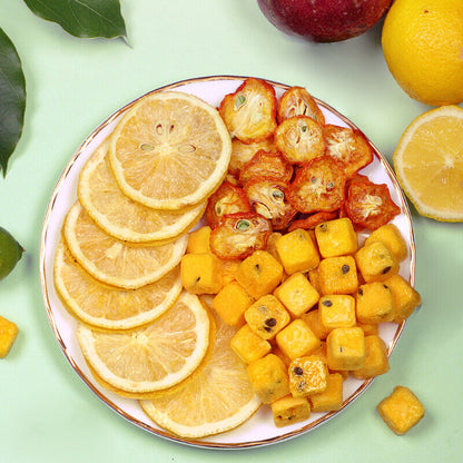 200g Iced lemon kumquat passion fruit lime lemon net red fruit tea