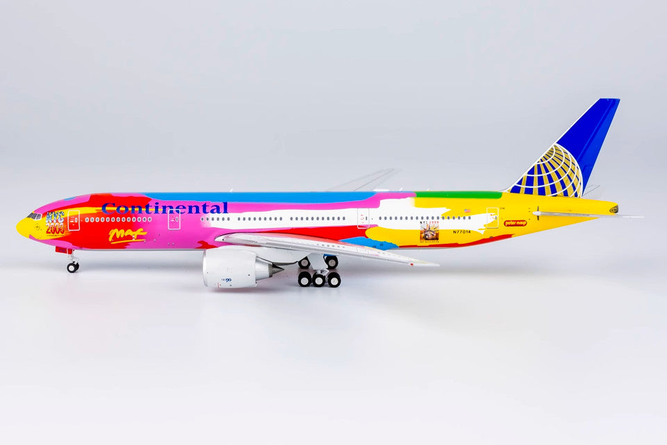 1:400 NG Model Continental BOEING 777-200ER Passenger Airplane Diecast Model
