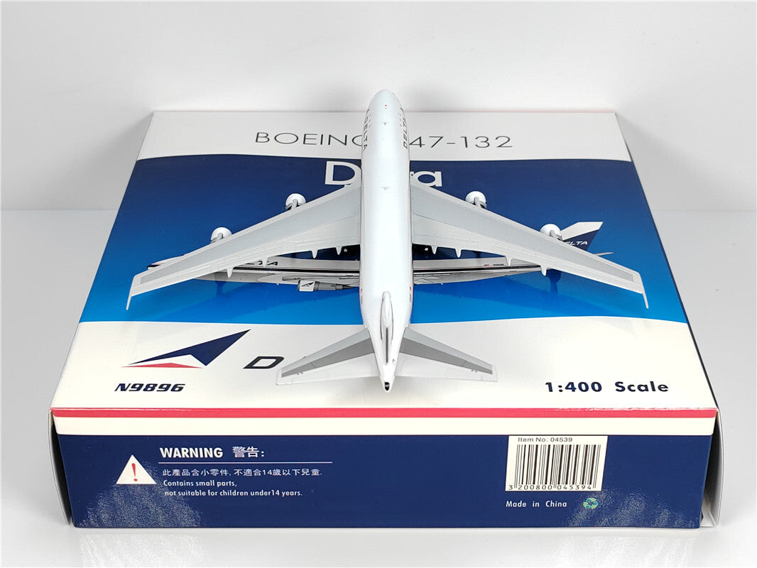 1:400 Phoenix DELTA BOEING B747-100 Airplane Diecast Aircraft Plane Model