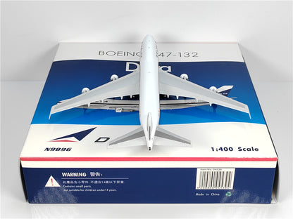 1:400 Phoenix DELTA BOEING B747-100 Airplane Diecast Aircraft Plane Model