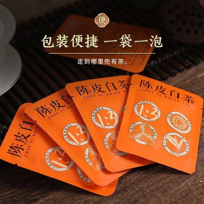 1000g White Tea Stuffed Tangerine Orange XinHui Chenpi Aged Shou Mei white tea