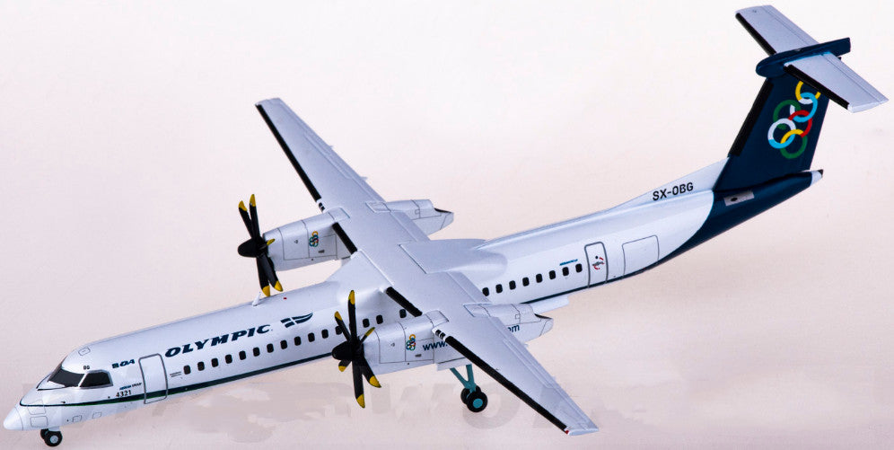 1:200 Herpa OLYMPIC Bombardier Dash 8 Passenger Aircraft Diecast Airplane Model
