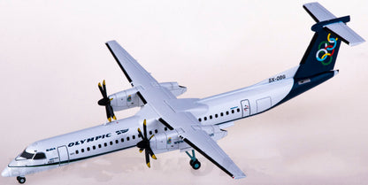 1:200 Herpa OLYMPIC Bombardier Dash 8 Passenger Aircraft Diecast Airplane Model