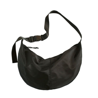 Large Multicolor Dumpling Bag Retro Nylon Waterproof Shoulder Student Traveling