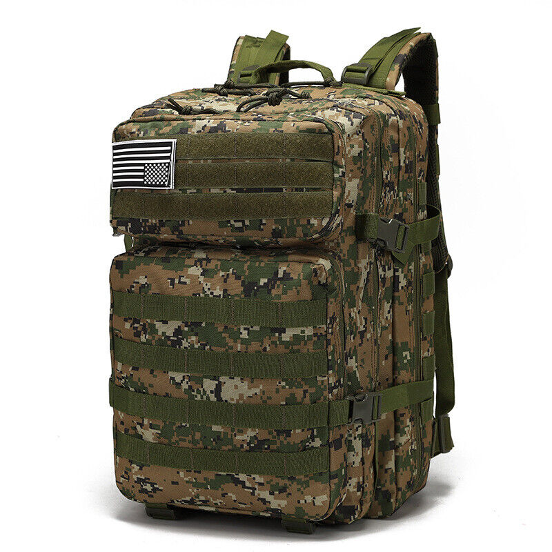 Military Tactical Backpack Army Assault Pack Molle Bag Hiking Backpacks Bags