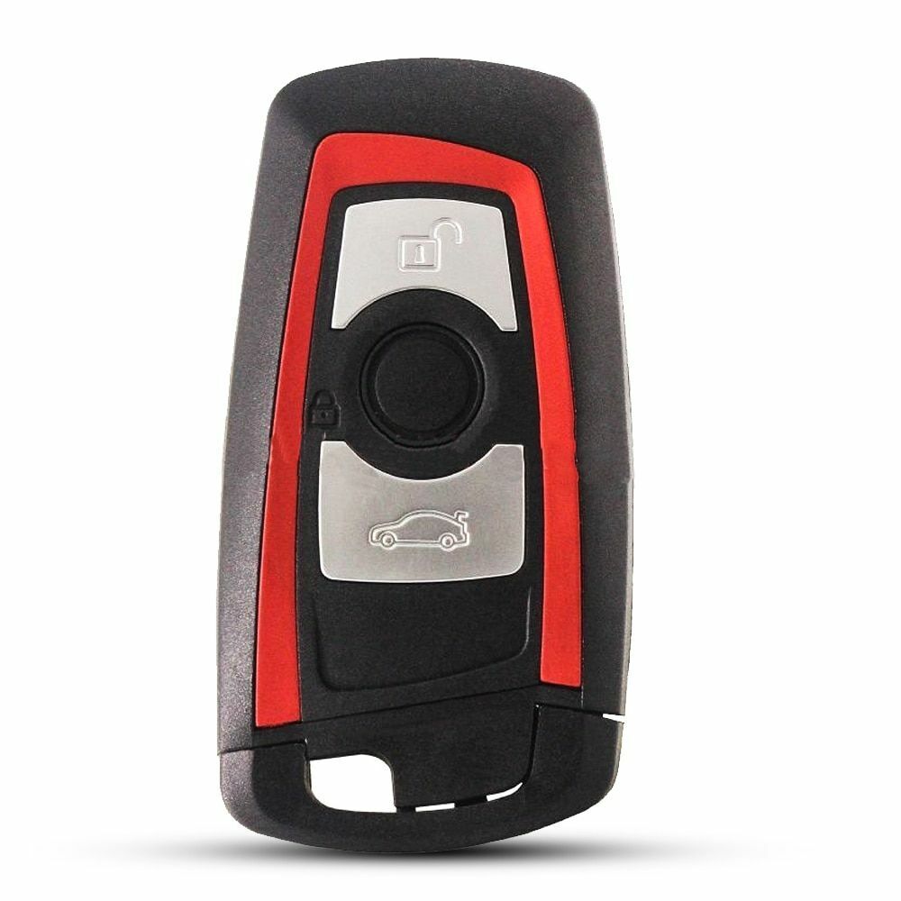 Car Key Shell Fob For BMW 3/4 Button Smart Remote CAS4 F 3 5 E90 E92 E93 X5 F10