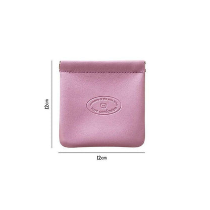 Cosmetic Bag Protective Sleeve Lipstick Storage Synthetic Leather Makeup Purse