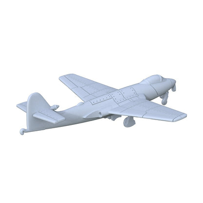 Yao's Studio LYR700010 1/700 Military Model Kit British Sea.Hawk Fighter