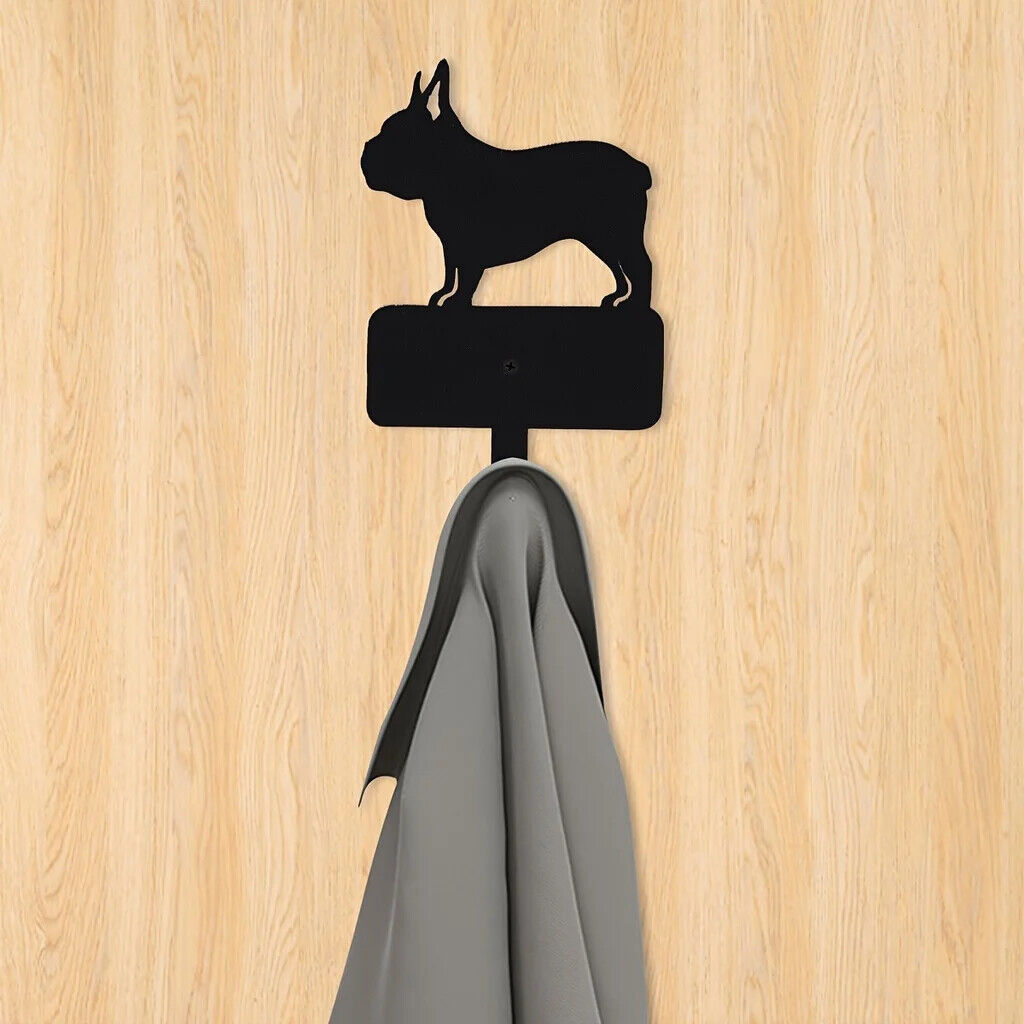 Bulldog Coat Hook Iron Puppy Hook Key & Hooks Wall Decoration Storage Supplies
