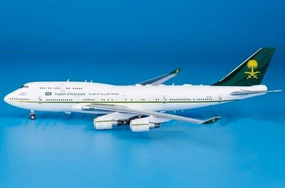 1:400 JC Wings Kingdom of Saudi Arabia BOEING 747-400 Airplane Diecast Model