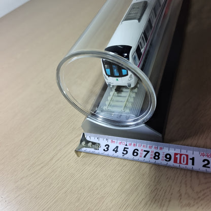 1:87 90CM Shenzhou Metro Line 8 Subway Passenger Car Train Diecast Model