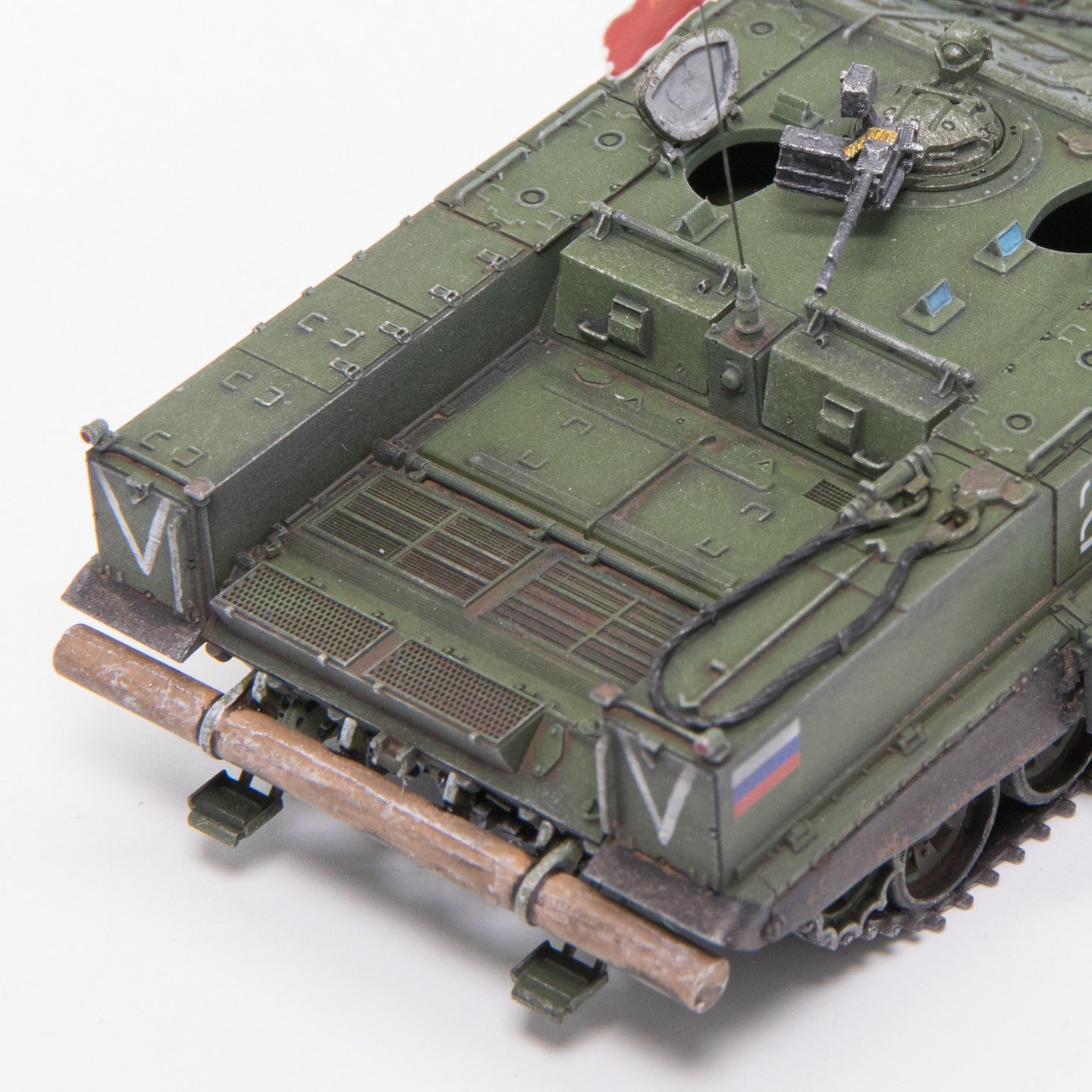 1/72 Russian BMO-T heavy armored troop carrier tank Finished product model