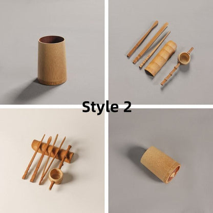 Natural Bamboo Tea Ceremony Accessories|Tea Accessories