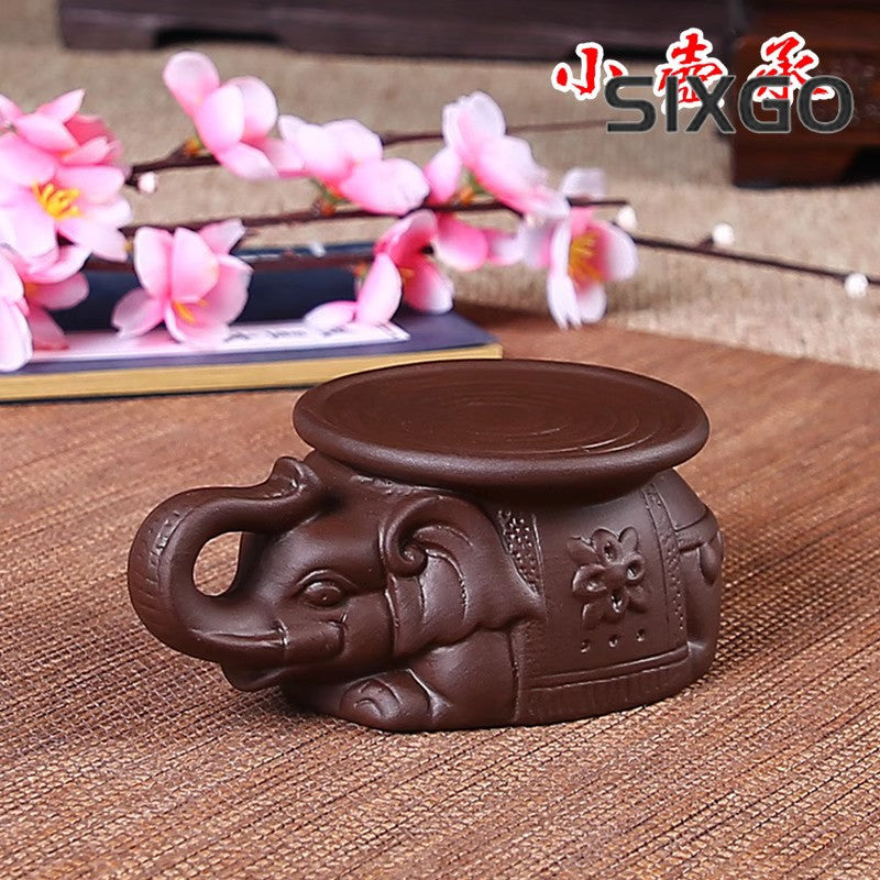 1pc Purple Sand Pot Cushion Pot Holder Teapot Base KungFu Tea Set Accessories