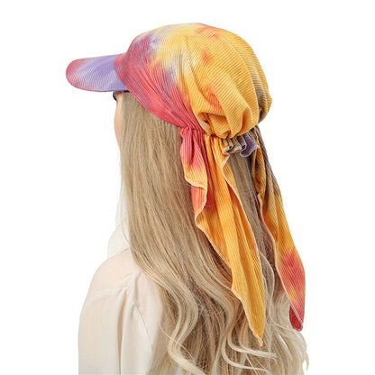 Turban Hat Headscarf Scarf Cap Baseball Cap Sun Hats Outdoor Classic Brim Women