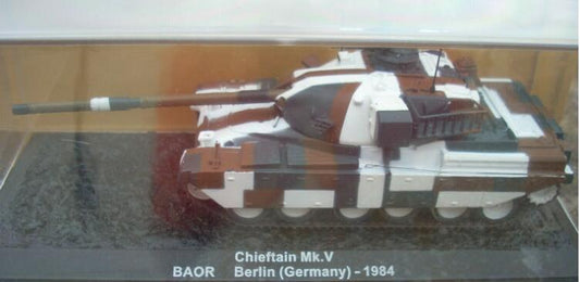 IXO Chieftain Mk.v BAOR Berlin Germany 1984 1/72 DIECAST MODEL TANK