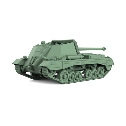 SS200558 1/200 Military Model Kit British 17pdr Self-Propelled Gun Archer