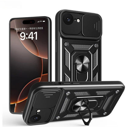 Suitable for iPhone 17 Pro Max Sergeant Ring Holder Phone Case Protective Cover