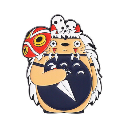 Movies Anime Peripheral Enamel Brooch Lapel Pin Creative Badge Collar Bag Decor
